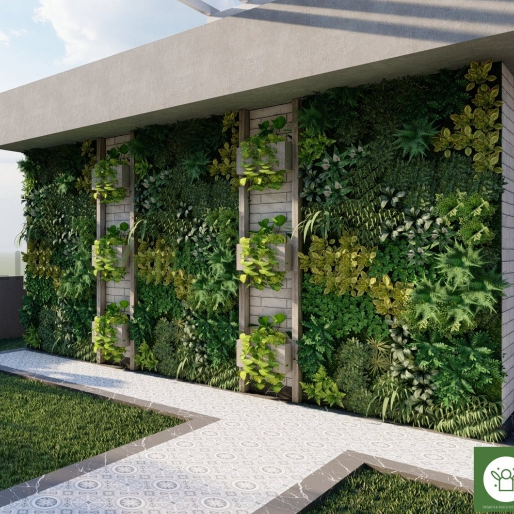 Leafy Loom Feature Wall (Per Sqft)