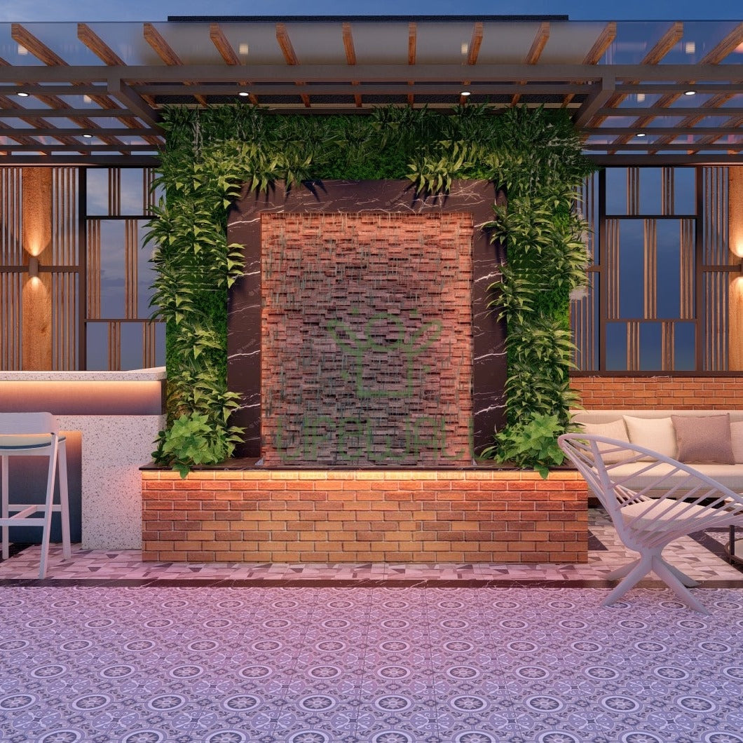 Contemporary Currents Wall Fountain (Per RFT)