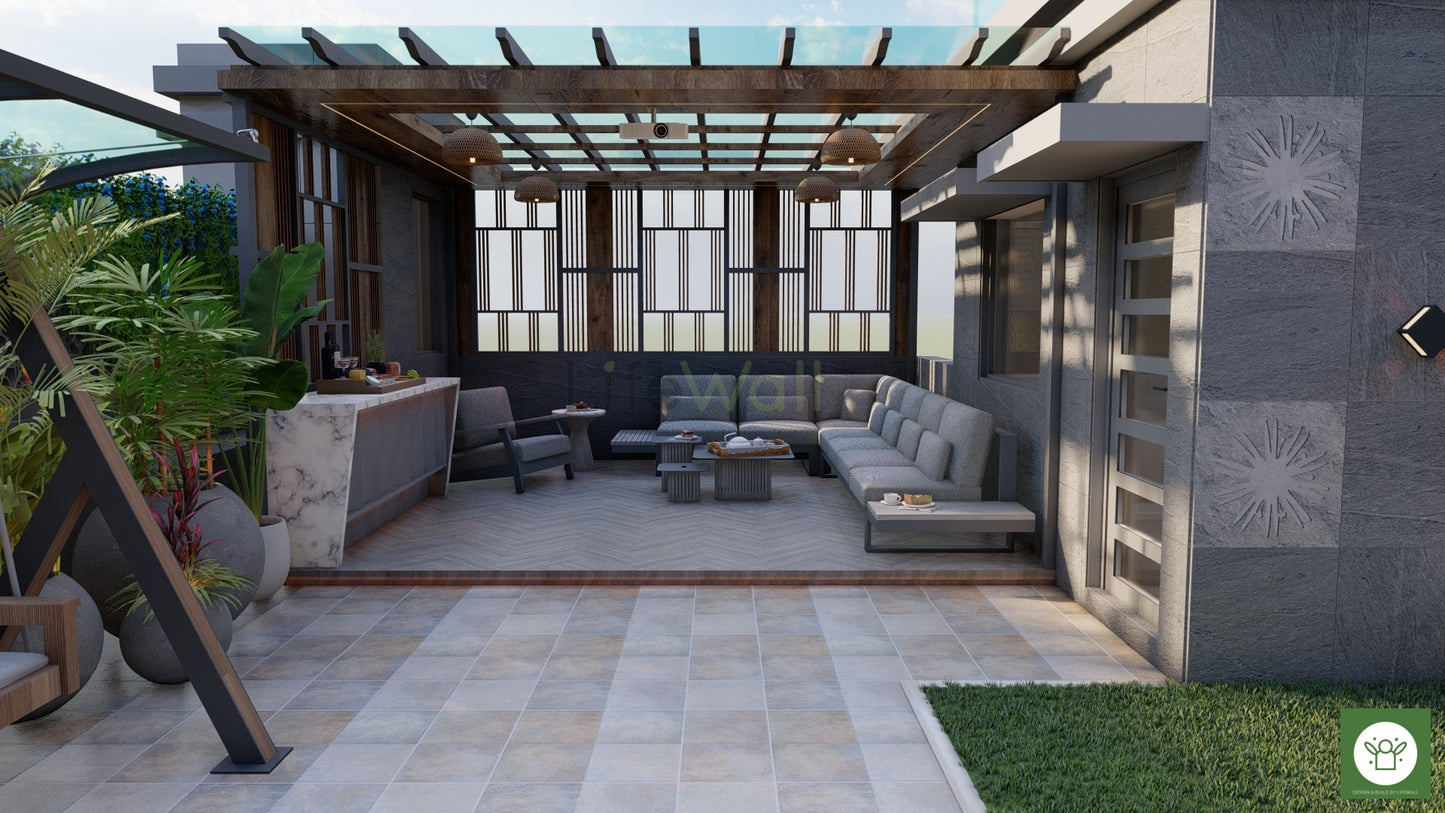 Spotlight Spritz Pergola (Per Sqft)