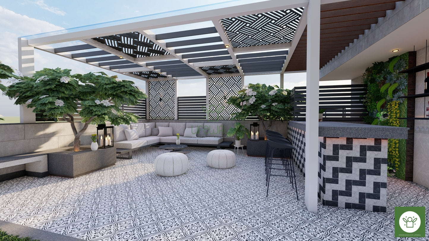 Quantum Spritz Pergola (Per Sqft)