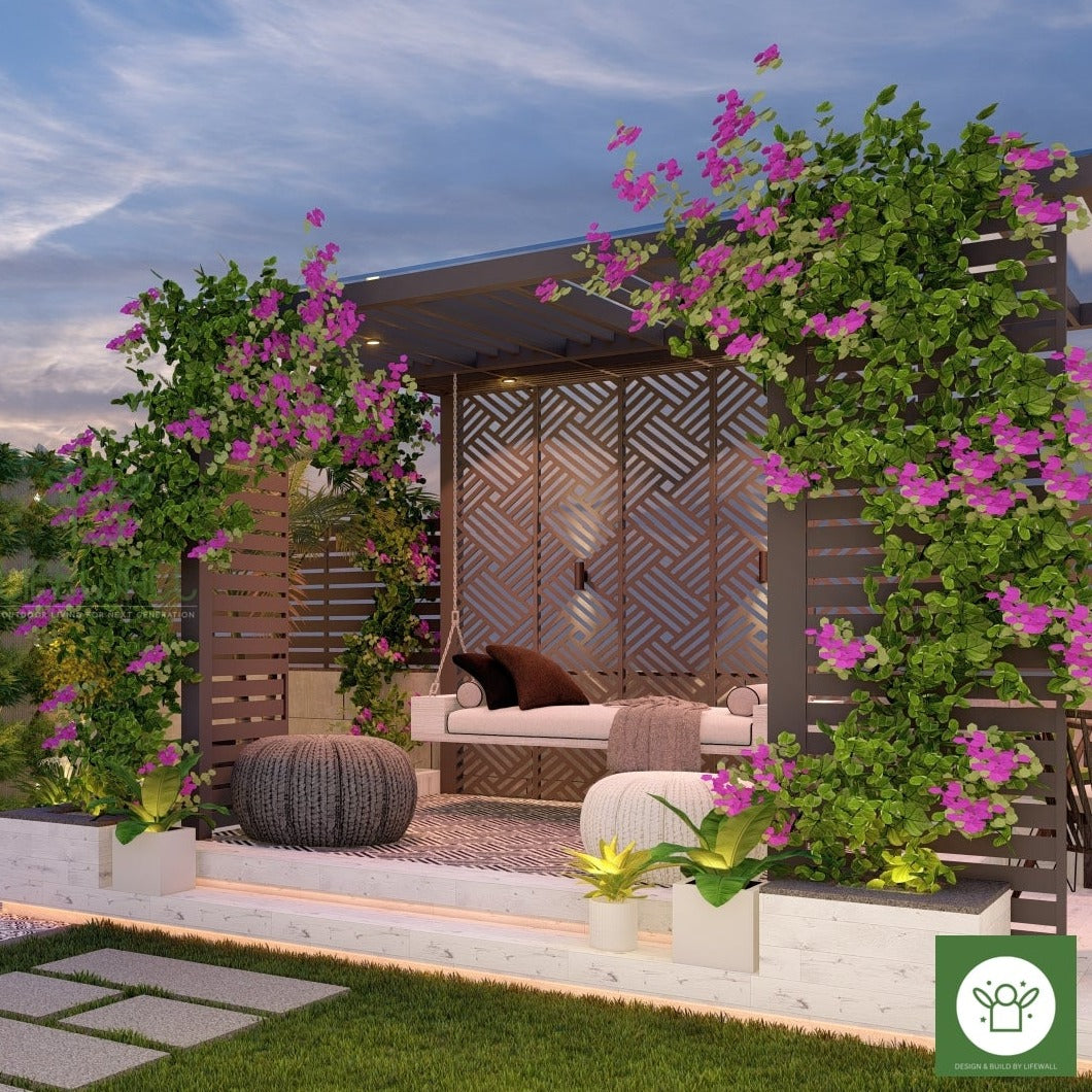 Futura Falls Pergola (Per Sqft)