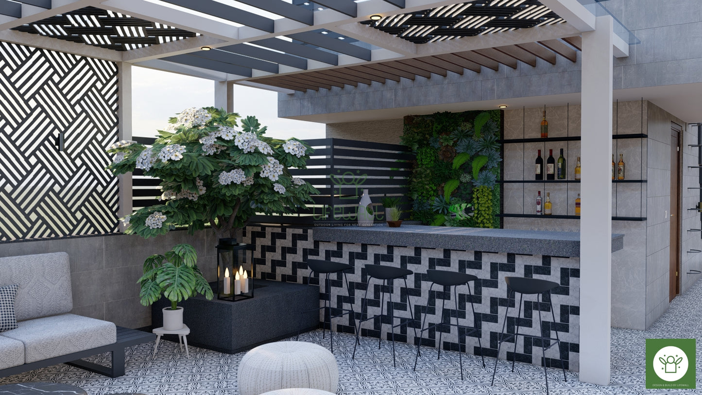 Pixel Fusion Counter (Per Sqft)