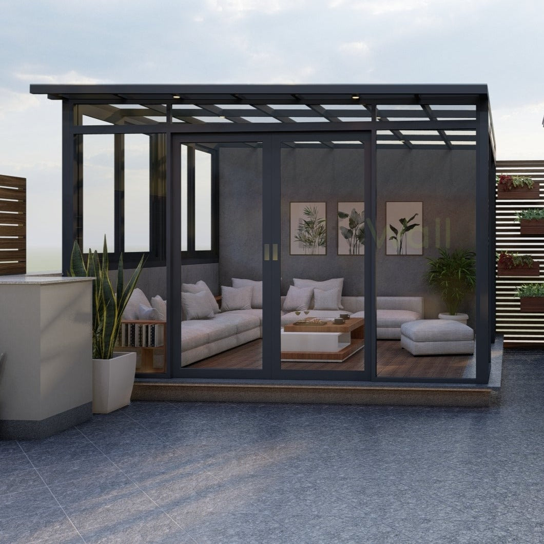 Tranquil Glass Porta Cabin (Per Sqft)