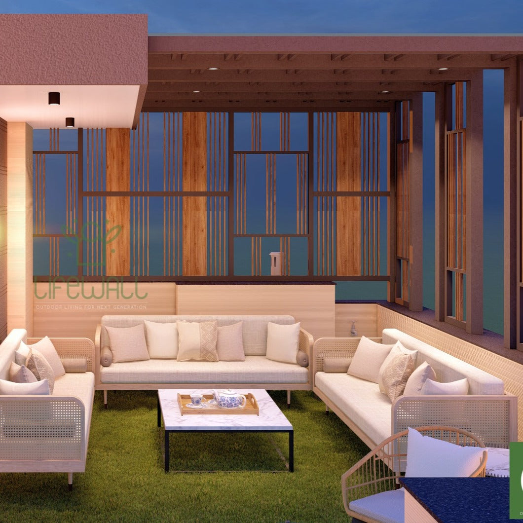 Urban Elegance Pergola (Per Sqft)