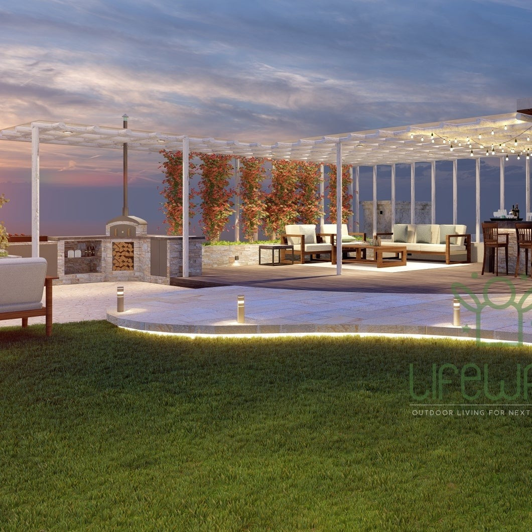 Autumn Nights MS Pergola (Per Sqft)