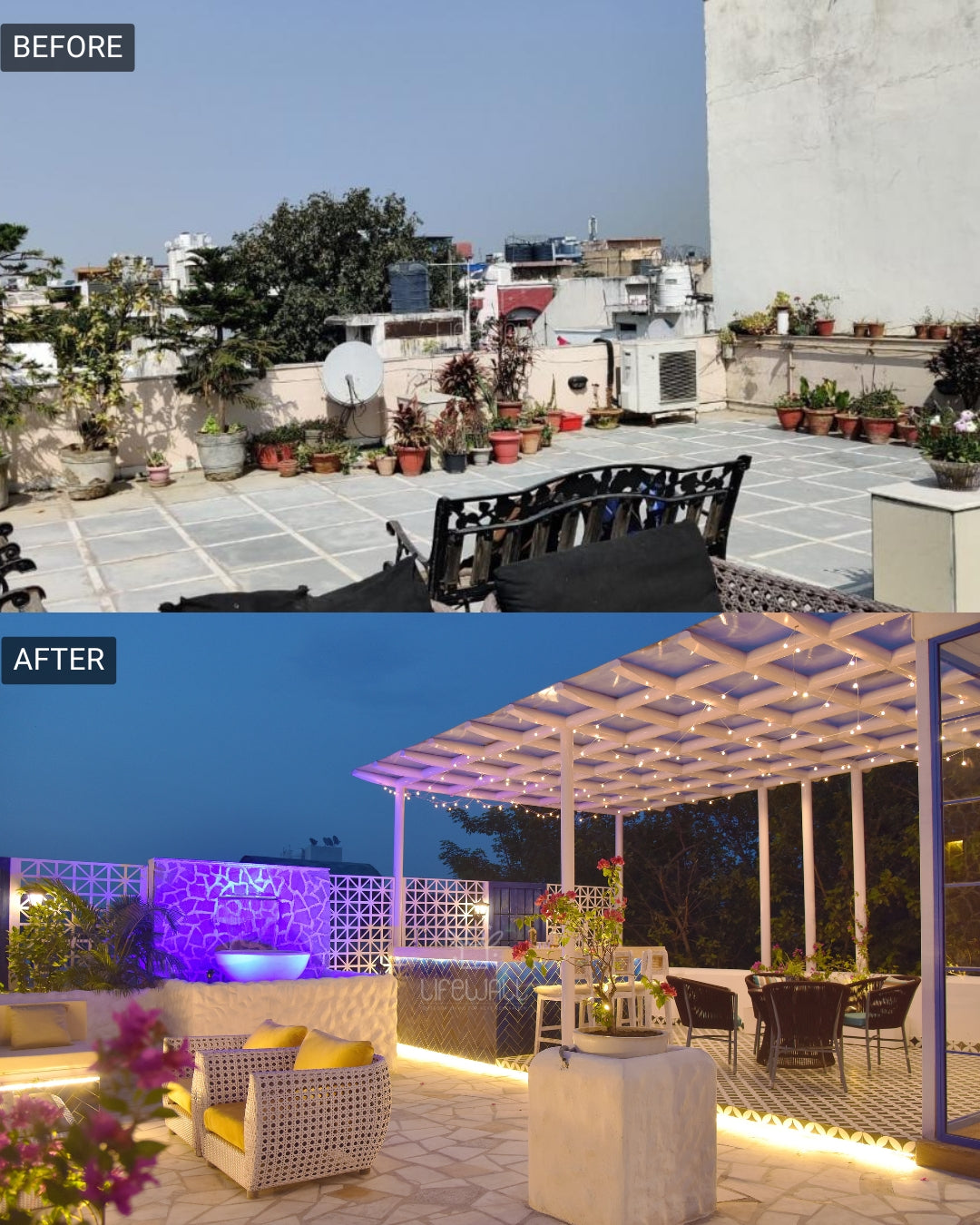 Mrs. Baishali Gosh | Terrace Garden | New Delhi