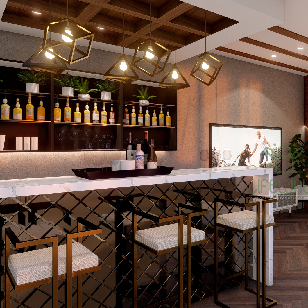 Shape Lit Counter (Per Sqft)