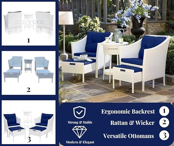 Royal Set Furniture (4 Seater Outdoor Seating and Table Set)