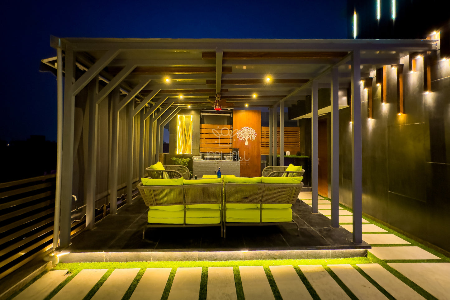 Mrs.Priyanka Bedi | Terrace Garden | New delhi