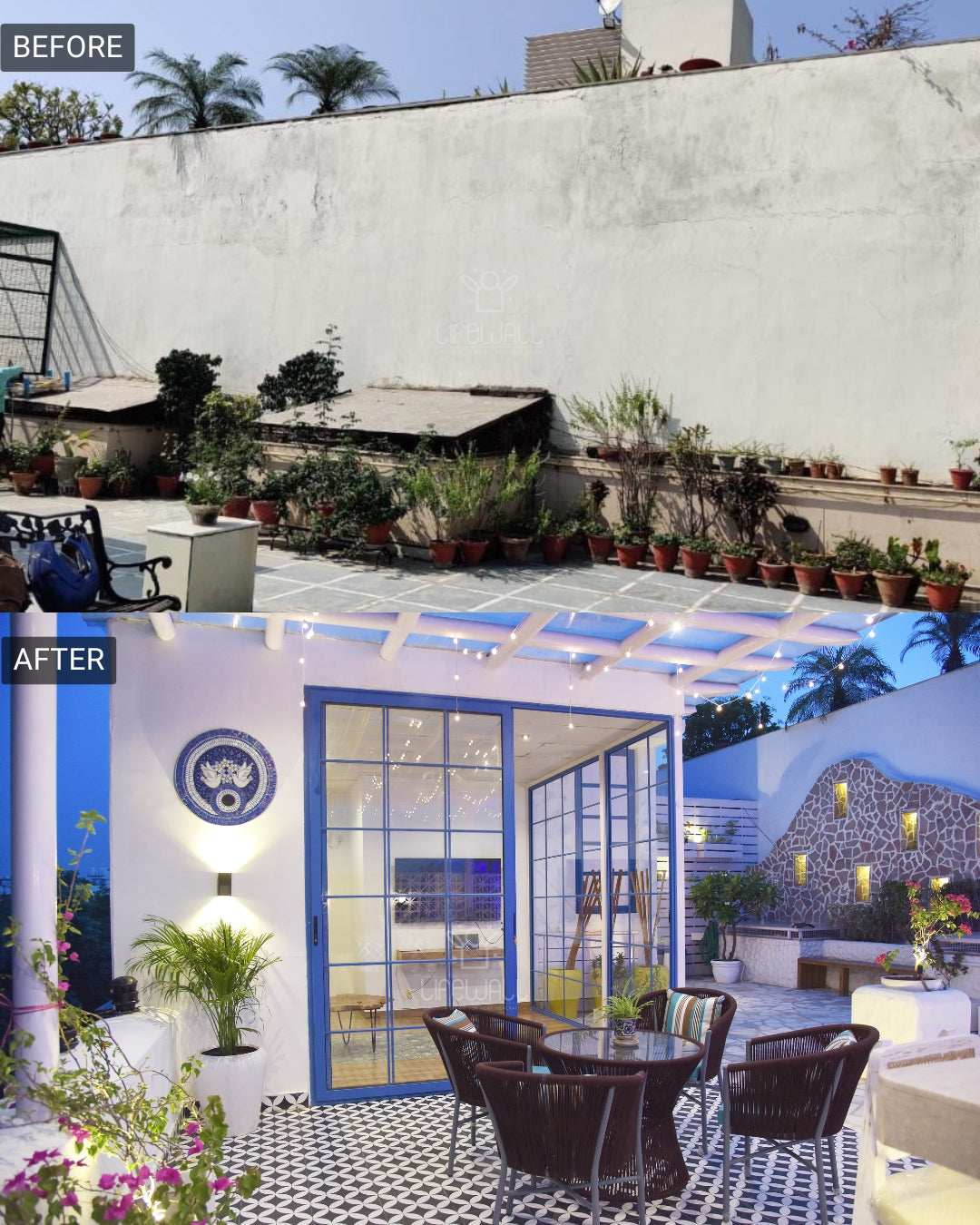 Mrs. Baishali Gosh | Terrace Garden | New Delhi