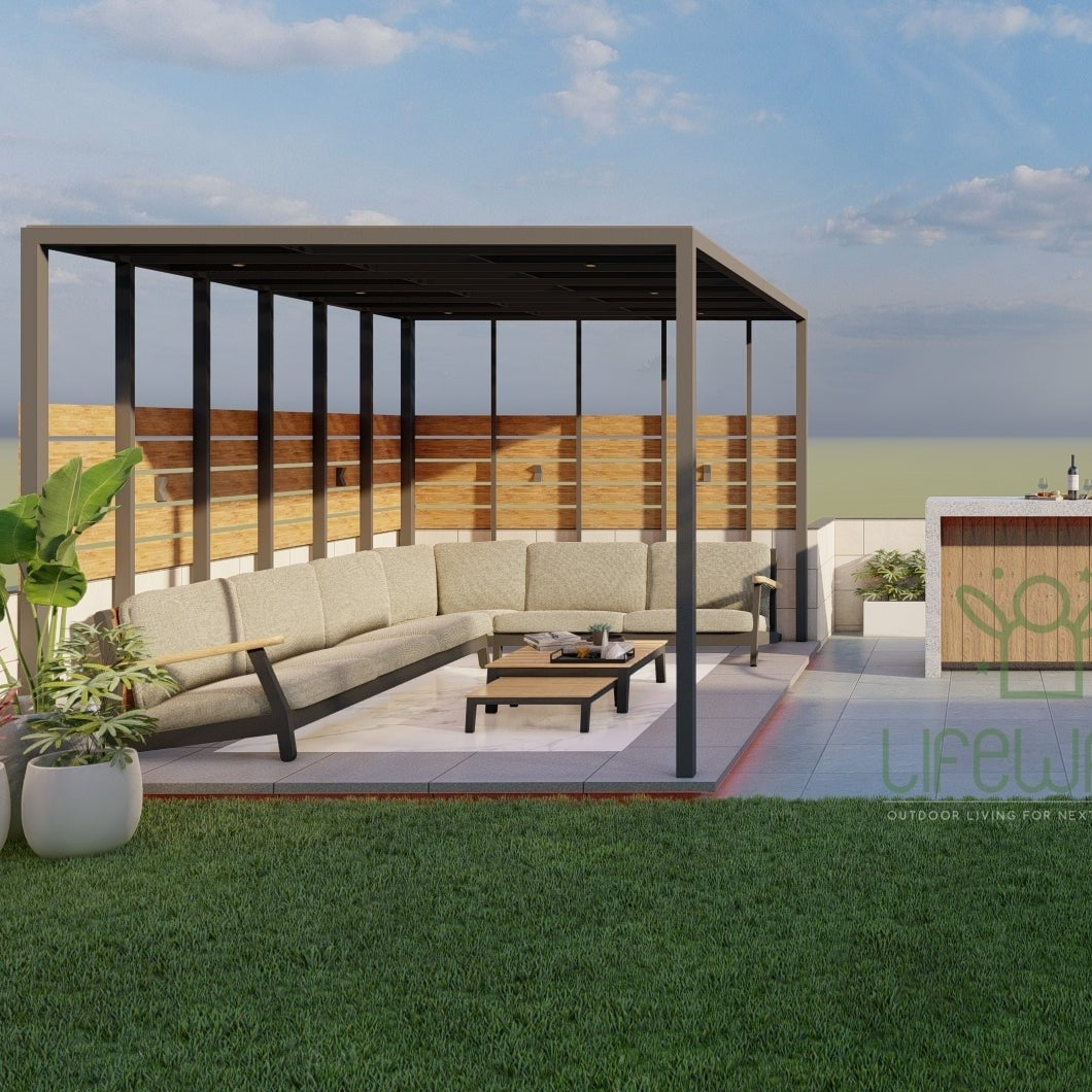 Canopy Cove Pergola (Per Sqft)