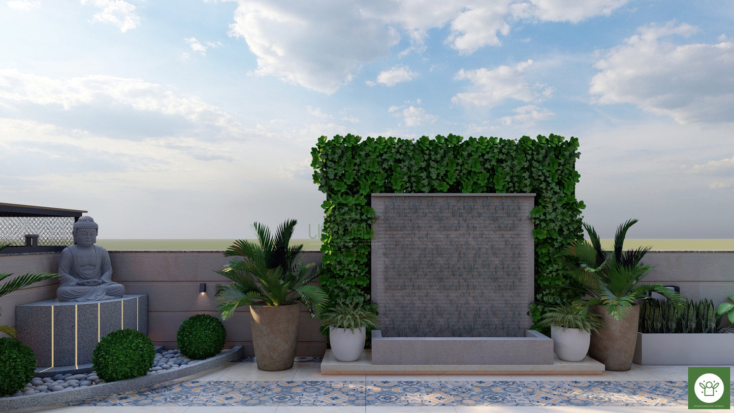 Step Down Wall Fountain (Per RFT)