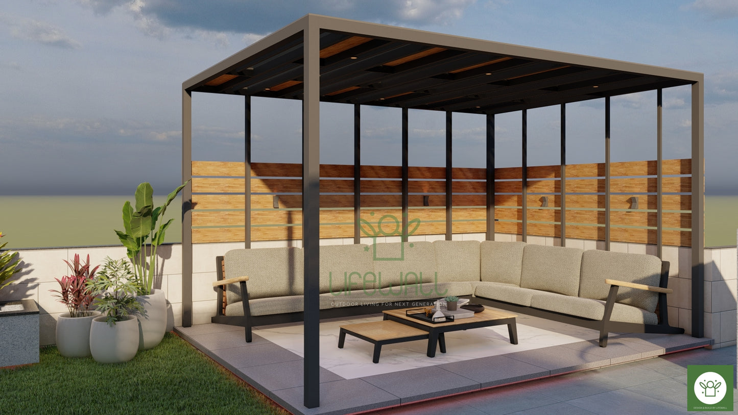 Canopy Cove Pergola (Per Sqft)