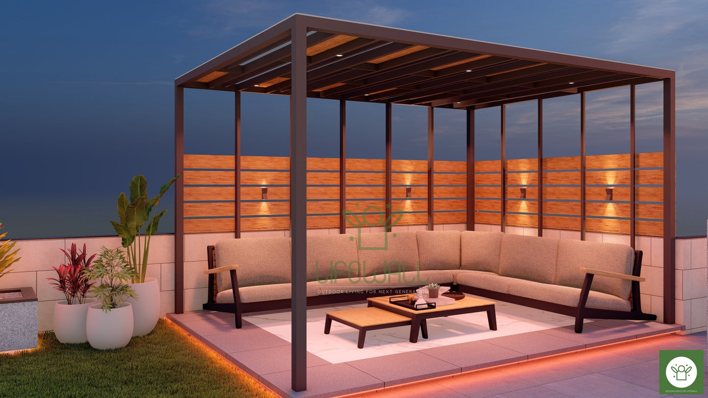 Canopy Cove Pergola (Per Sqft)