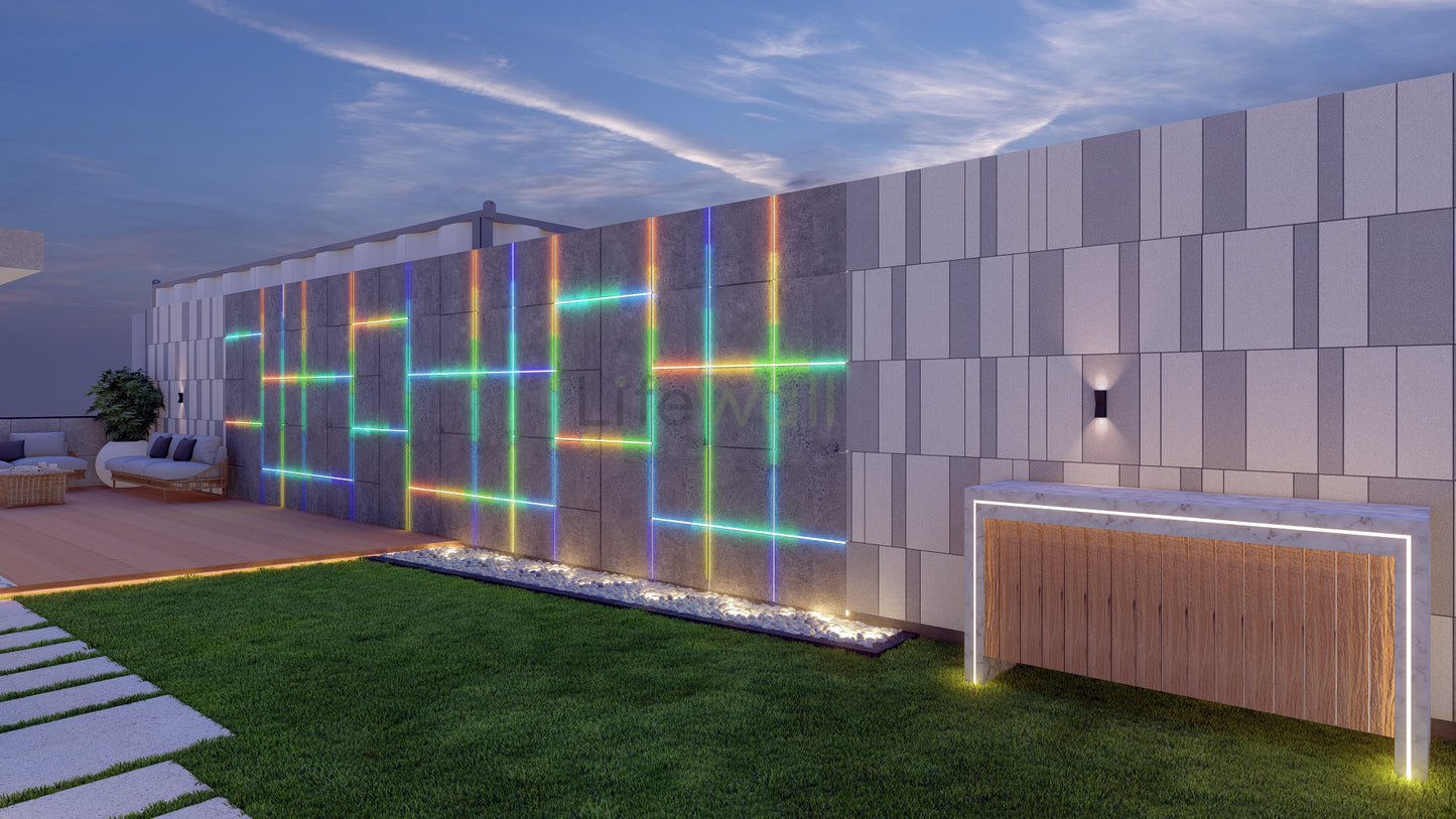Future Ray Feature Wall (Per Sqft)