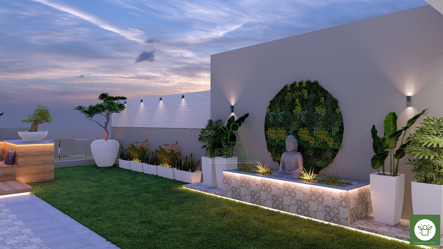 Contour Enchantment Feature Wall (Per Sqft)