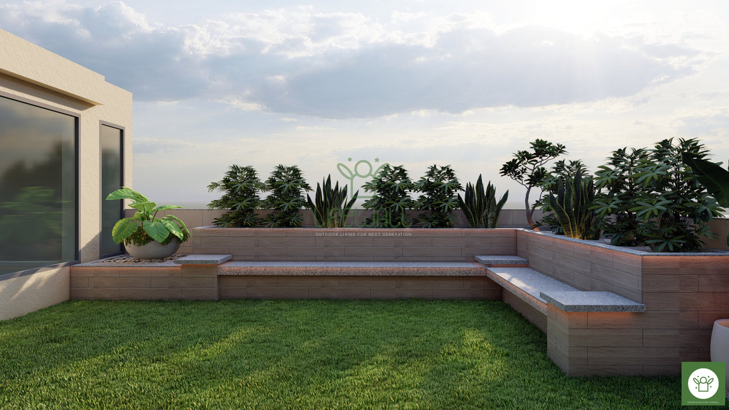 Stone Rugged Seating (Per Seat)