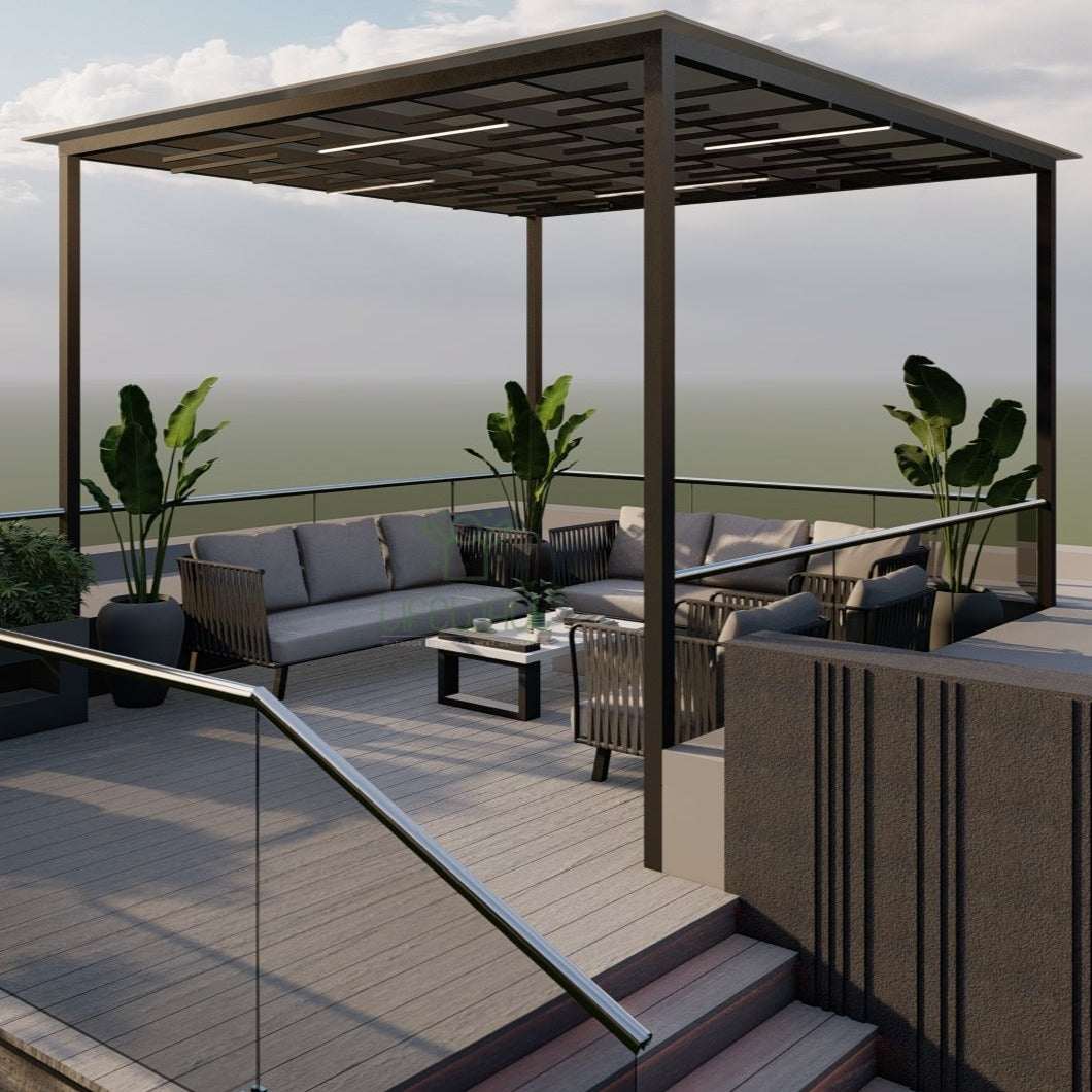 Canopy Charm Pergola (Per Sqft)