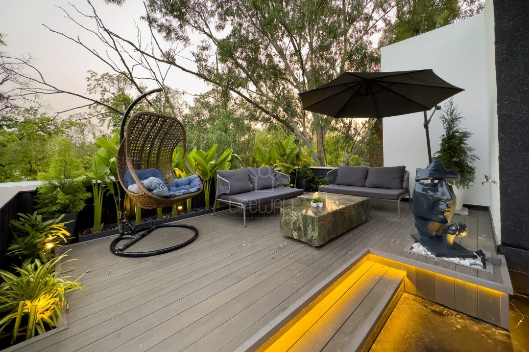 Mr. Krishnan | Terrace Garden | New Delhi