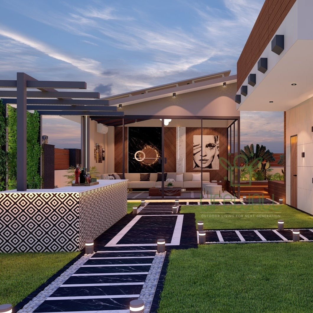 Arcadia Module Glass Porta Cabin (Per Sqft)