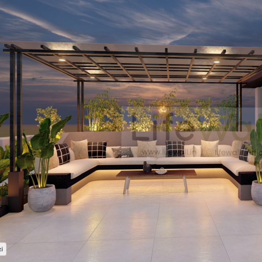Zen Zephyr Pergola (Per Sqft)
