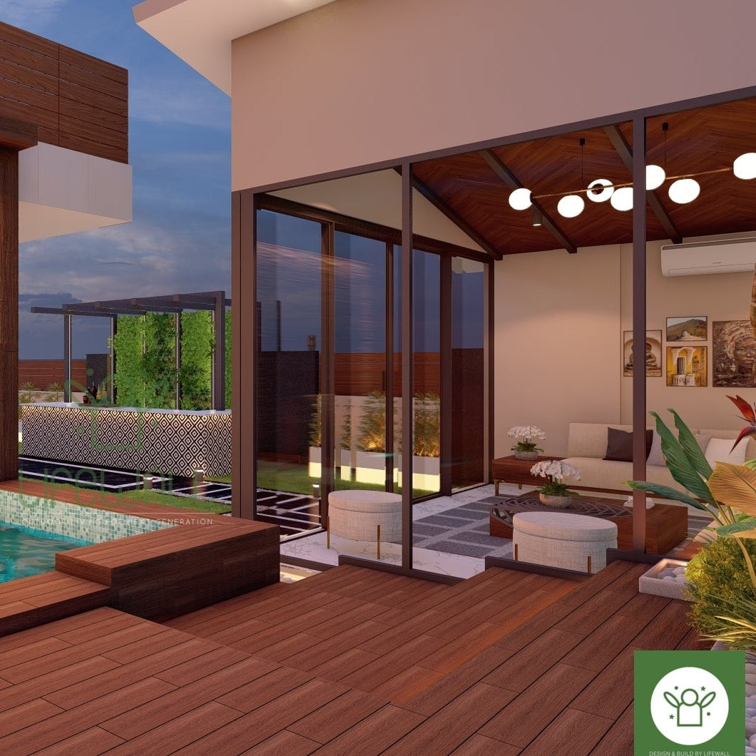 Arcadia Module Glass Porta Cabin (Per Sqft)