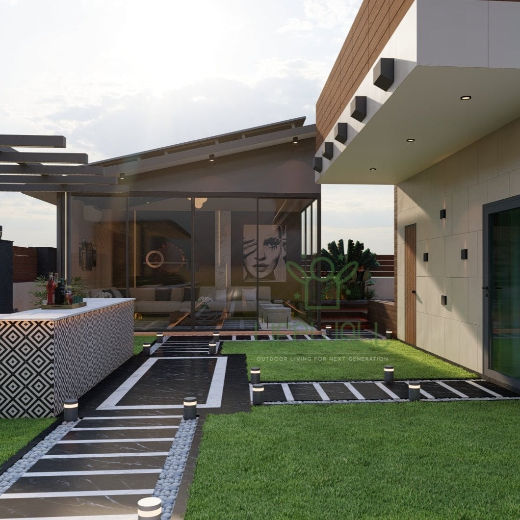 Arcadia Module Glass Porta Cabin (Per Sqft)