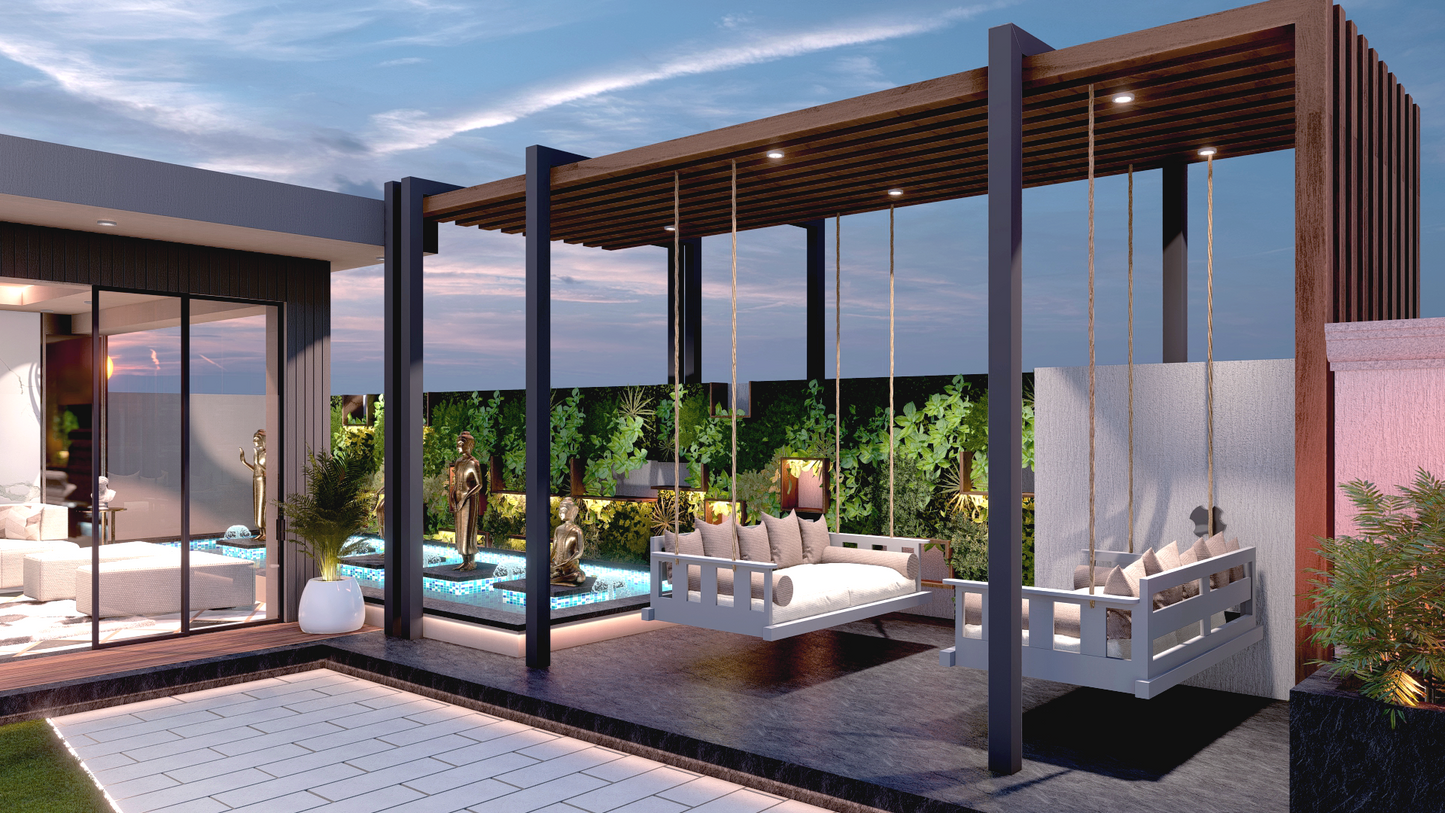 Harmony Haven Pergola (Per Sqft)
