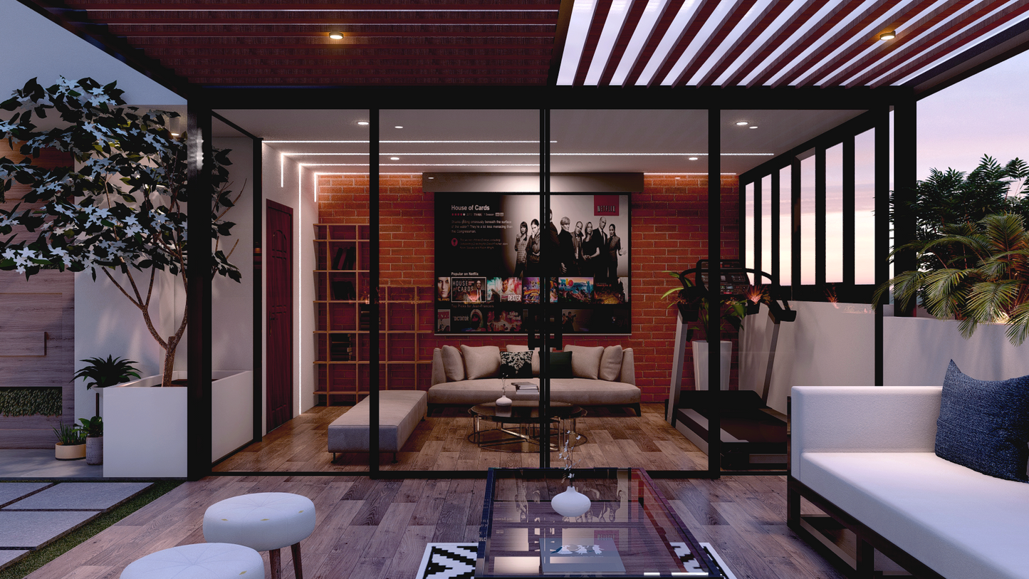 Entertainment Cube Porta Cabin (Per Sqft)