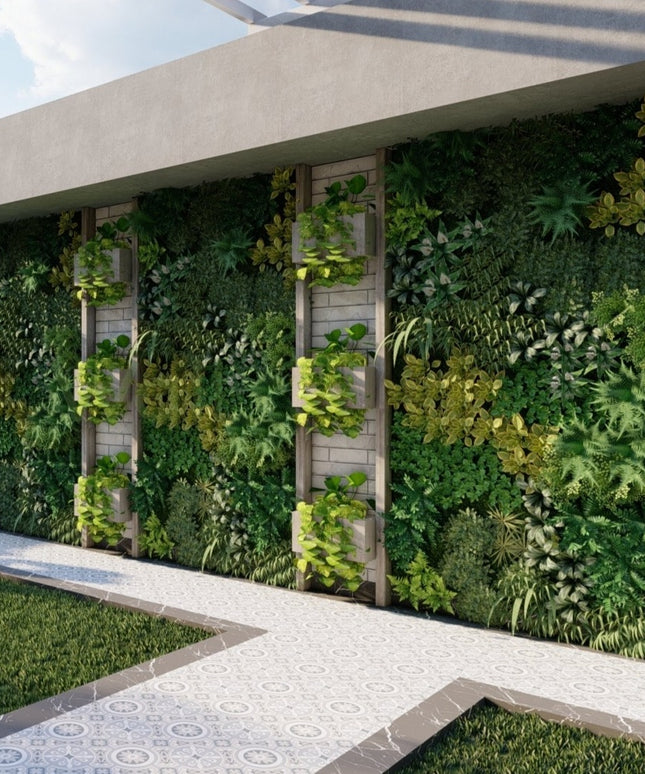 Leafy Loom Feature Wall (Per Sqft)