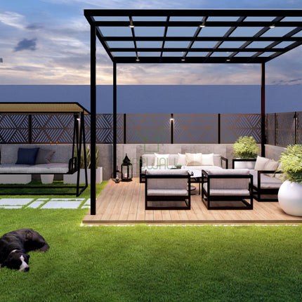 Neo Rhythm Pergola (Per Sqft)