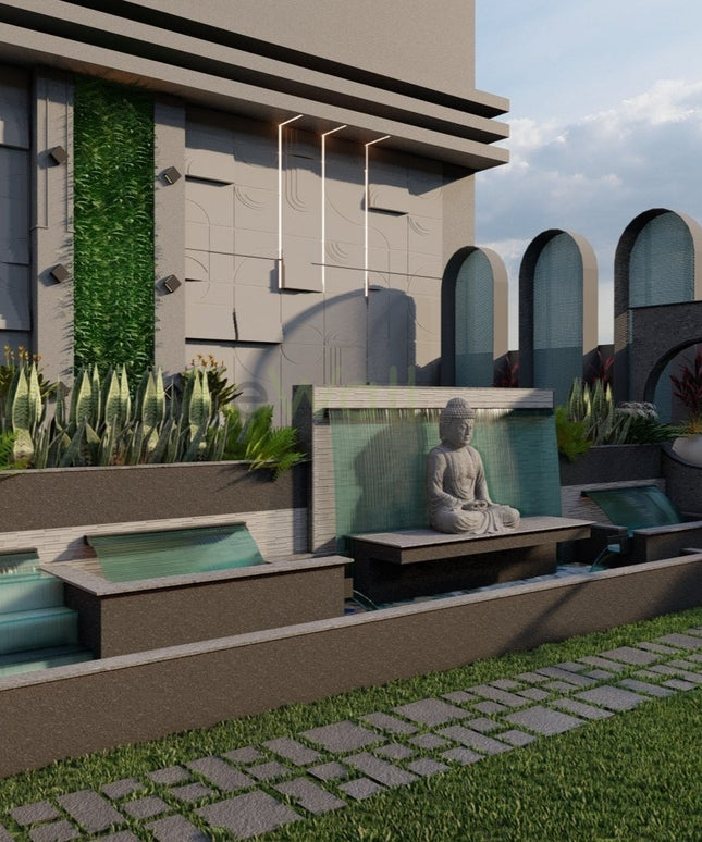 Haven Steps Fountain (Per RFT)