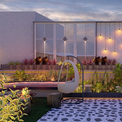 Spindle Divider Privacy Screen (Per Sqft)