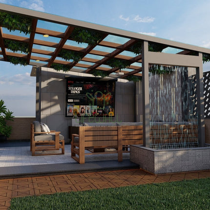 Timberland Tranquility Pergola (Per Sqft)