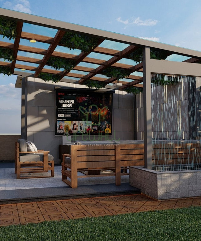 Timberland Tranquility Pergola (Per Sqft)