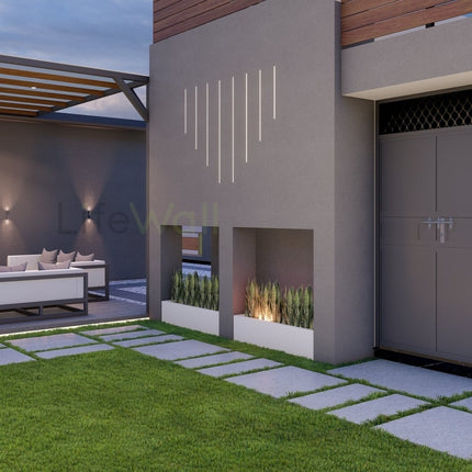 Chrome Crest Feature Wall (Per Sqft)