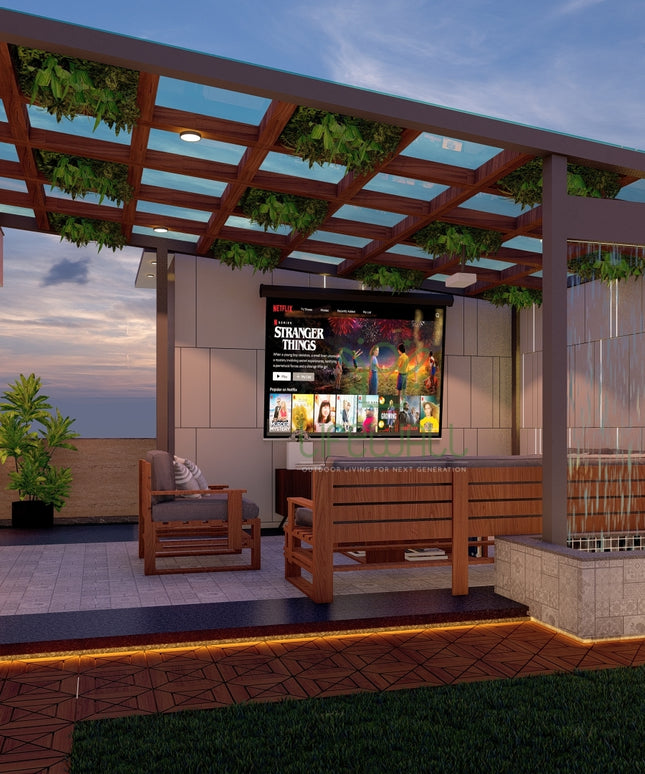 Timberland Tranquility Pergola (Per Sqft)