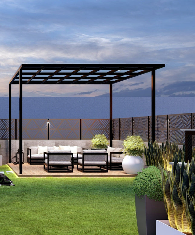 Neo Rhythm Pergola (Per Sqft)