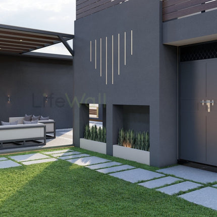 Chrome Crest Feature Wall (Per Sqft)