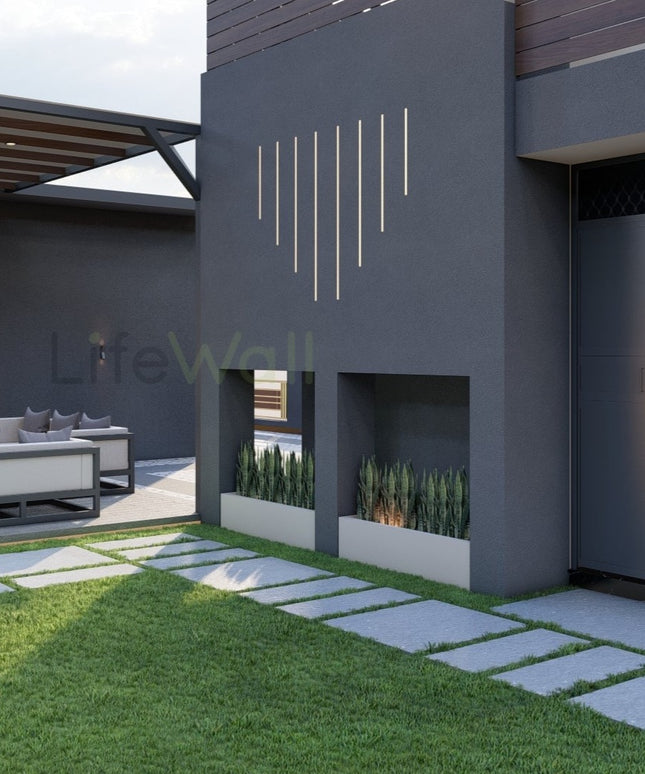 Chrome Crest Feature Wall (Per Sqft)