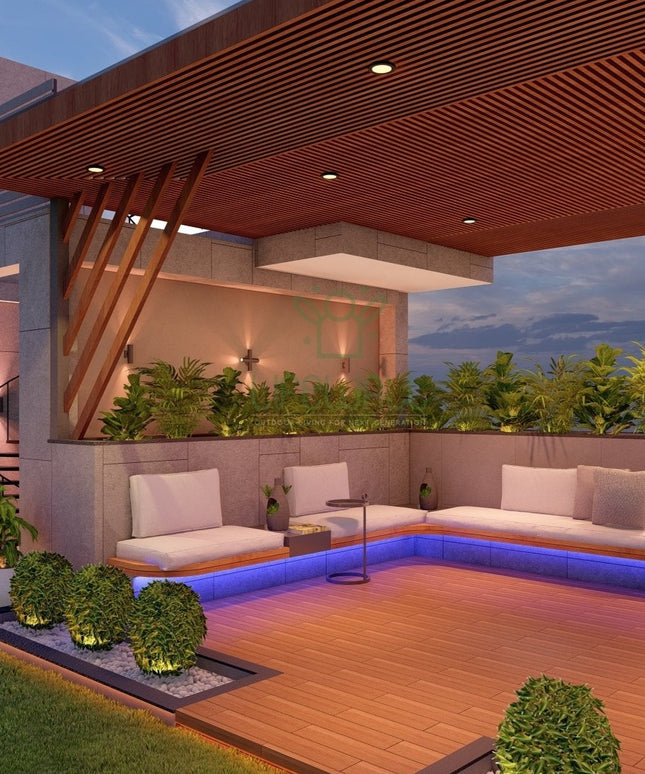 Woodland Lush Pergola GL (Per Sqft)