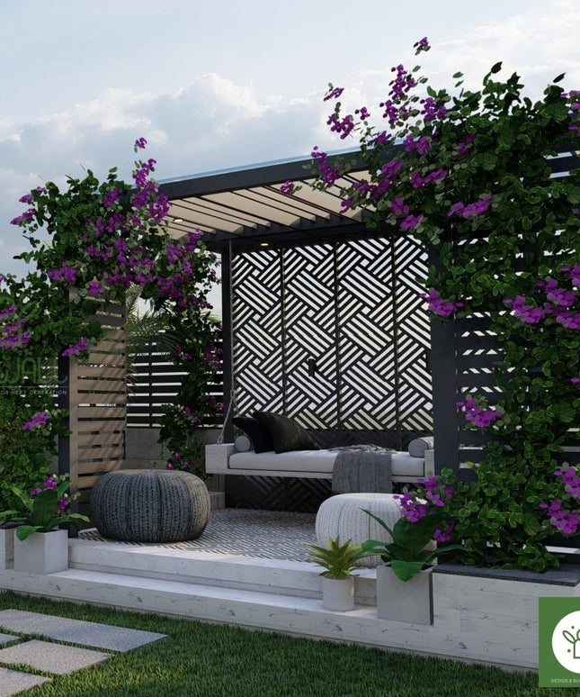 Futura Falls Pergola GL (Per Sqft)