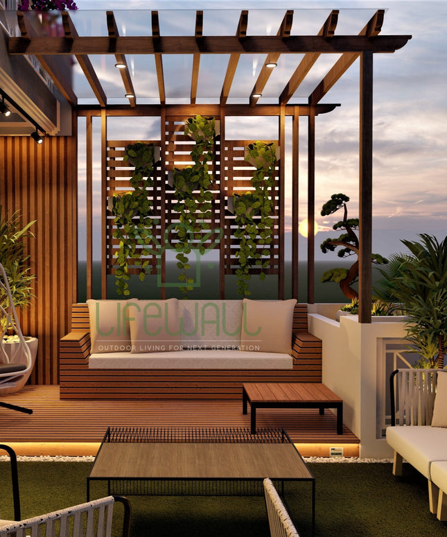 Green Veil Pergola (Per Sqft)