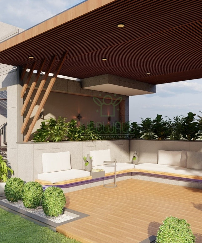 Woodland Lush Pergola GL (Per Sqft)