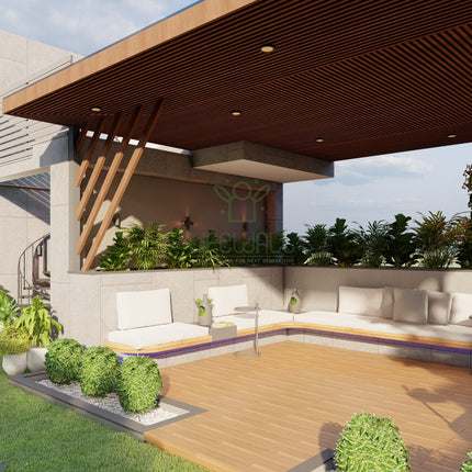 Woodland Lush Pergola GL (Per Sqft)