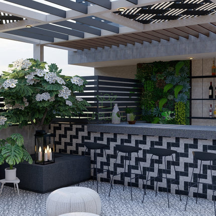 Pixel Fusion Counter (Per Sqft)