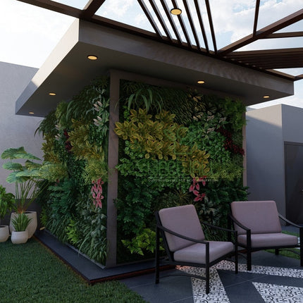 Classic Tropical Feature Wall (Per Sqft)