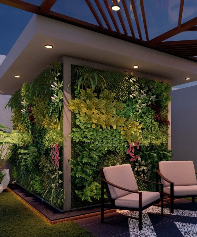 Classic Tropical Feature Wall (Per Sqft)