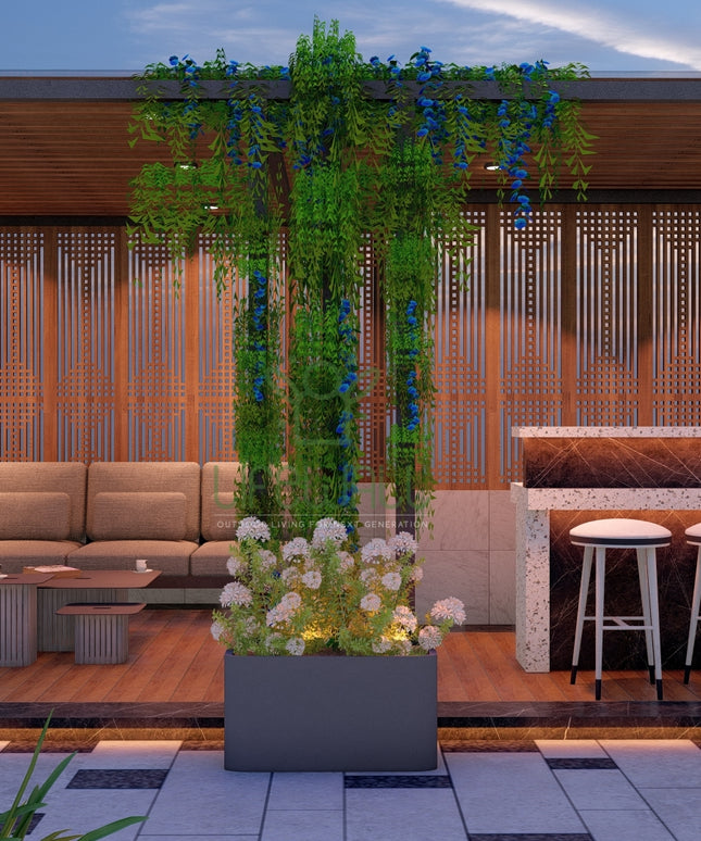 Vine Garden Pergola (Per Sqft)