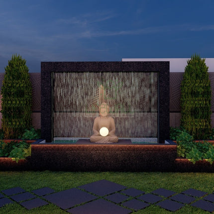 Sculpted Artistic Rain Fountain (Per RFT)